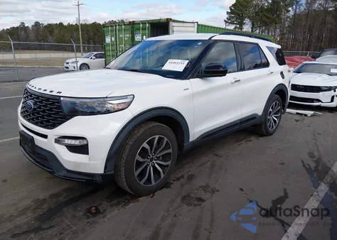 2022 Ford Explorer St-Line from USA, damaged, VIN 1FMSK8KH3NGB25072